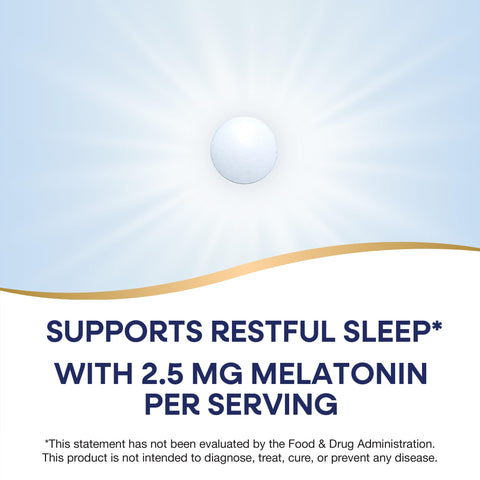 Nature'S Way Melatonin Lozenges Supports Restful Sleep & Sleep Quality 2.5 Mg Per Serving Passion Fruit Flavored 100 Count (Packaging May Vary)