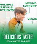 Maryruth Organics Multivitamin Multimineral Vita-Beans for Kids | Vegan Chewable Vitamins for Ages 4+ | Immune Support | Bone Health | Raspberry Flavor | 60 Count
