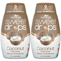 Sweetleaf Sweet Drops Coconut Stevia Liquid Sweetener - Flavor Foods Keto Coffee with Sugar Zero Calorie Non-Glycemic Response Stevia Drops 1.7 Fl Oz Ea (Pack of 2)