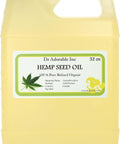 Dr Adorable - 32 oz - Hemp Seed Oil Refined - Pure Cold Pressed Organic