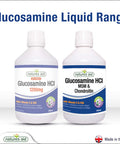 Natures Aid Glucosamine MSM and Chondroitin Liquid with Vitamin C Apple and Blackcurrant Flavour 500 ml