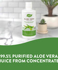 Nature'S Way Premium Quality Aloe Vera Leaf Juice, 99.5% Purified, 33.8 Fl. Oz.