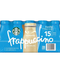 Starbucks Frappuccino, Vanilla Iced Coffee Drink, 9.5oz Bottles (4 Pack)