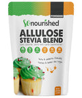 So Nourished Stevia with Allulose Sweetener Powdered 1: 1 Sugar Substitute Keto 0 Calorie 0 Net Carb NonGMO (5 lb / 80 oz)