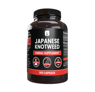 PURE ORIGINAL INGREDIENTS Japanese Knotweed, (365 Capsules) No Magnesium Or Rice Fillers, Always Pure, Lab Verified