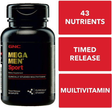 GNC Mega Men Sport Multivitamin for Men 90 Count