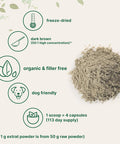 Micro Ingredients Organic Turkey Tail Mushroom Powder (50:1 Extract) 8 Ounce | ze Dried with Active Polysaccharides Supports Immune Response & Cellular Level Pet Friendly