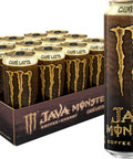 Monster Energy Java Monster Salted Caramel, Coffee + Energy Drink, 15 Fl Oz | Pack of 12