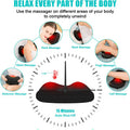 Back Massager, Shiatsu Neck Massager With Heat, Electric Back Massager For Shoulder, Back, Leg, Deep Tissue Kneading Massage To Relief Muscles, Massage Pillow For Mom/Dad/Women/Men