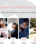 Dec.Metu Sleep Mask 3D Eye Mask For Sleeping 100% Light Blocking Eye Covers With Adjustable Strap Night Blindfold For Women Memory Foam Pink