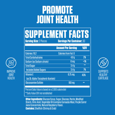 EPN Supplements Joint Revive Gummies | #1 Rated Joint Support Supplement For Joint Health, Mobility & Cartilage Support W/Glucosamine Sulfate & Vitamine E | Dairy & Keto Friendly For Men & Women - Gummies