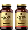 Solgar Evening Primrose Oil 1300 Mg - 60 Softgels Pack Of 2 - Cold-Pressed Source Of Gla - Non-Gmo Gluten Free - 120 Total Servings