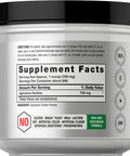 Agmatine Sulfate Powder | 500 Grams | 666 Servings | Unflavored | Pre Workout Supplement | Vegetarian, Non-GMO & Gluten Free | by Horbaach