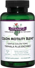 Vitanica Colon Motility Blend Colon Support Vegan 90 Capsules
