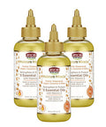 African Pride Moisture Miracle 5 Essential Oils (3 Pack) - Contains Castor, Grapeseed, Argan, Coconut & Olive Oil, Seals in Moisture & Adds Shine to Hair, Vitamin E, 4 oz