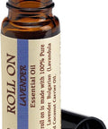 Lavender Pre-Diluted Essential Oil Blend Roll-On 10ml 100% Pure. Undiluted Essential Oil Therapeutic Grade Amber Glass Bottle with Convenient and ready-to-use roll-on applicator
