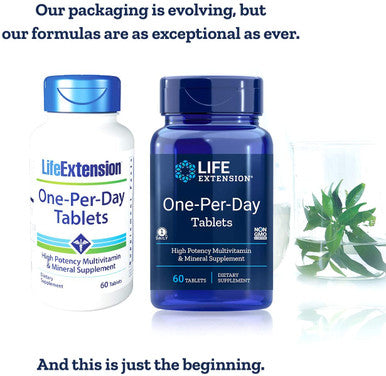 Life Extension One-Per-Day Tablets, 60 Tabs