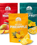 Mavuno Harvest Organic Dried Fruit Variety Pack | Dried Mango, Papaya, Pineapple, Banana, Jackfruit, & Tropical Mix | Healthy, Vegan, No Sugar Added, Non GMO Snacks for Kids & Adults | 2 Ounce, 6 Pack