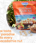 Macadamia Nuts MacFarms Dry Roasted Macadamia Nuts 24 OZ (1 Pack) Premium Roasted Nuts with Sea Salt Fresh From Hawaii Sea Salt Flavored Healthy Snack