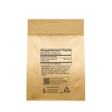PURE ORIGINAL INGREDIENTS Cissus Quadrangularis (1Lb) Traditional Herbal Supplement, Veldt Grape, Non-Gmo, Lab-Verified