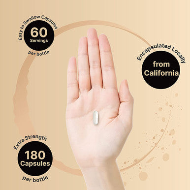 Pack of 2 Elemental Magnesium 500mg Per Serving as Magnesium Citrate 180 Capsules Each Powerfully Supports Energy Metabolism Muscles Heart Bone Health NonGMO and Made in USA