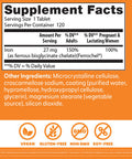Doctor's Best High Absorption Iron With Ferrochel, 27 mg, 120 Tablets