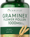 Carlyle Graminex Flower Pollen Extract | 1000 Mg | 60 Capsules | Non-Gmo & Gluten Free