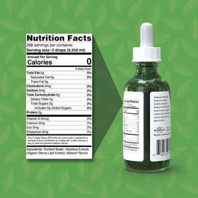 Sweetleaf Sweet Drops Flavored Stevia Sweetener Hazelnut & English Toffee Variety Pack 2oz