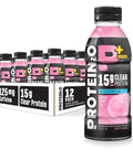 Protein2o 15g Whey Protein Isolate Hydration Drink Plus Energy & Focus, 350mg of Electrolytes, Vitamins B5 & B6, Sugar Free, Energy Variety Pack, 16.9 oz Bottle (Pack of 12)