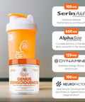 Genius Consciousness, Super Nootropic Brain Supplement Powder, Mango - Boost Focus, Cognitive Function, Concentration & Memory Booster - Alpha GPC & Lions Mane Mushroom for Neuro Energy & IQ
