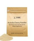 PURE ORIGINAL INGREDIENTS Acerola Cherry Powder 1Lb Non-Gmo, Gluten Free, Eco-Friendly Packaging
