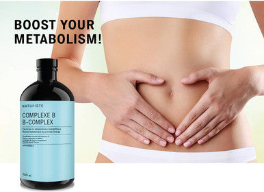 B-COMPLEX - Boosts metabolism - Natural peach flavour - 500ml