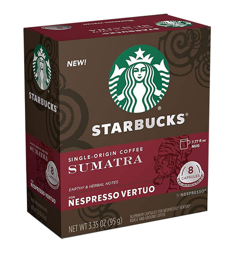 Starbucks by Nespresso Vertuo, Sunsera Blend, 32-count Coffee Pods, Brews 7.8 oz.