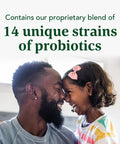 MegaFood Megaflora Probiotic Kids - Probiotics For Kids 5+ 14 Probiotic Strains & 5 Billion Cfus - Probiotics For Digestive Health- Immune Support Non-Gmo Made Without 9 Food Allergens - 60 Caps