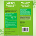 Herbion Naturals Vitality Supplement for ChildrenPromotes Growth and AppetiteRelieves FatigueImproves Mental and Physical Performance Boosts Energy 5 fl oz. For Kids 1 Year and Above.