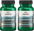Swanson Amino Acid L-Glutathione 100 Milligrams 100 Capsules 2 Pack