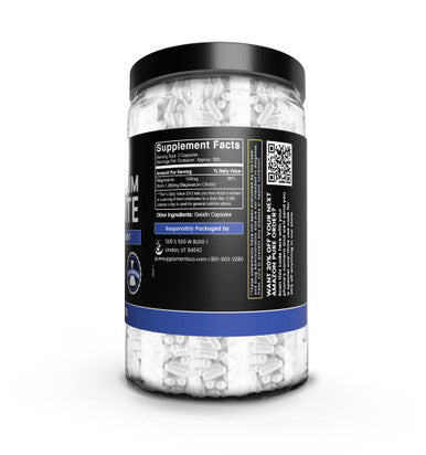 PURE ORIGINAL INGREDIENTS Magnesium Citrate (730 Capsules) No Magnesium Or Rice Fillers, Always Pure, Lab Verified