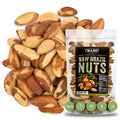 Premium Wild Harvested Raw Brazil Nuts, 1 lb (16oz) ÃƒÂ¢Ã¢â€šÂ¬Ã¢â‚¬Å“ High Selenium, Batch Tested Peanut & Gluten Free, Non-GMO, Kosher, Resealable Bag