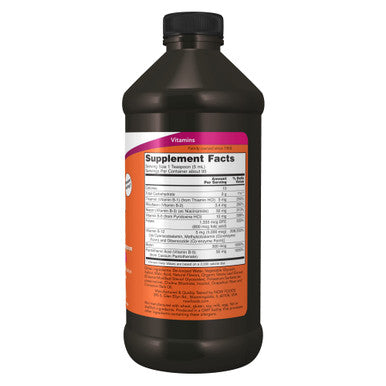 NOW Ultra B-12 Liquid 800 mcg Folic Acid 16-Ounce