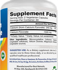 Best Naturals Calcium Pyruvate 750 mg 120 Capsules by (Pack of 2)