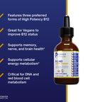 Premier Research Labs B12-Nd - High-Potency Vitamin B12 - Supports Energy Levels, Memory & More - Brain Focus For Vegetarians