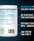 Pescience Trucreatine+ Creatine Monohydrate Powder Plus Epicatechin Micronized Creapure Creatine For Women & Men Supports Muscle Growth Strength & Recovery Cognition 30 Servings Unflavored