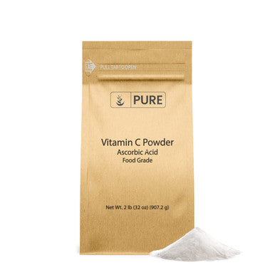PURE ORIGINAL INGREDIENTS Vitamin C And L-Lysine Hcl Bundle, Dietary Supplement, Non-Gmo