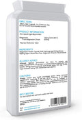 Magnesium Citrate 500mg 120 Capsules - Providing 150mg of Active Elemental Magnesium - High Potency - Easily Absorbable - Highly Bioavailable - UK Manufactured