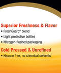 Nature'S Way Organic Flax Oil Super Lignan, Cold-Pressed, And Unrefined, 24 Fl Oz