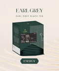 Luxmi Estates - Garo Hills - Organic Earl Grey Tea - 90 Tea Bags (15ct x 6pack) | With Refreshing Essence of Bergamot and Other Spices