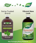 Nature'S Way Chlorofresh, Liquid Chlorophyll, Supports Healthy Skin & Body Detox*, Internal Deodorant*, Mint Flavored, 16 Fl. Oz (Packaging May Vary)