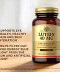 Solgar Lutein 40 Mg - 30 Softgels Pack Of 3 - Supports Eye Health - Gluten Free Dairy Free - 90 Total Servings