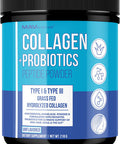 Collagen Probiotics Peptide Powder Type 1 Type 3 GrassFed Hydrolyzed Pure Hydrolyzed Collagen Unflavored 210g