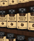 Sunergetic Premium Quercetin & Bromelain Supplement Powerful Quercetin Bromelain Complex To Help Support Immune System & Seasonal Support Quercetin 1000Mg Per Serving 60 Capsules